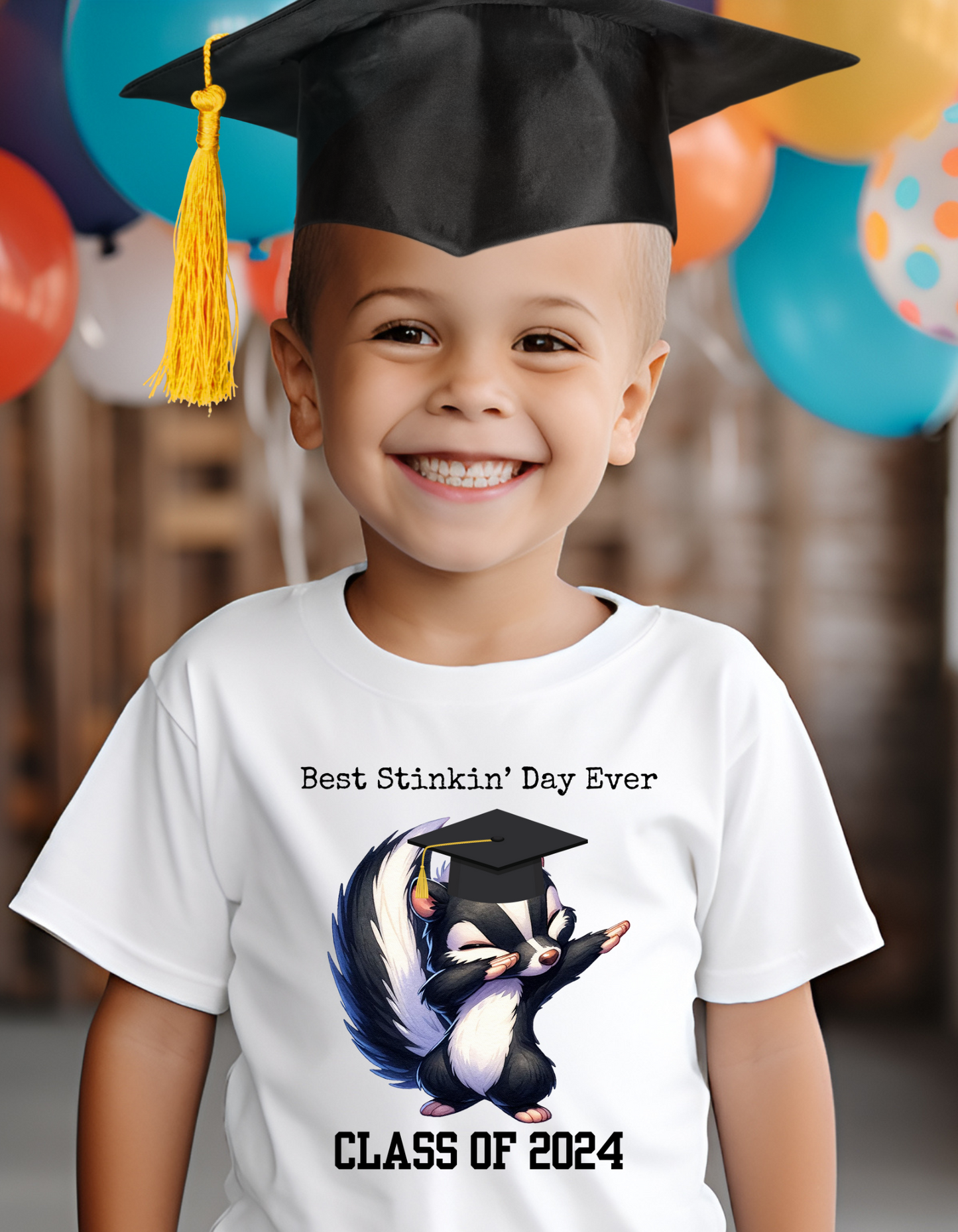 Best Stinkin' Day Ever School Graduation Kids Heavy Cotton™ Tee