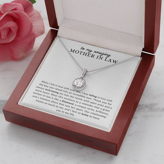 To My Amazing Mother in Law Necklace