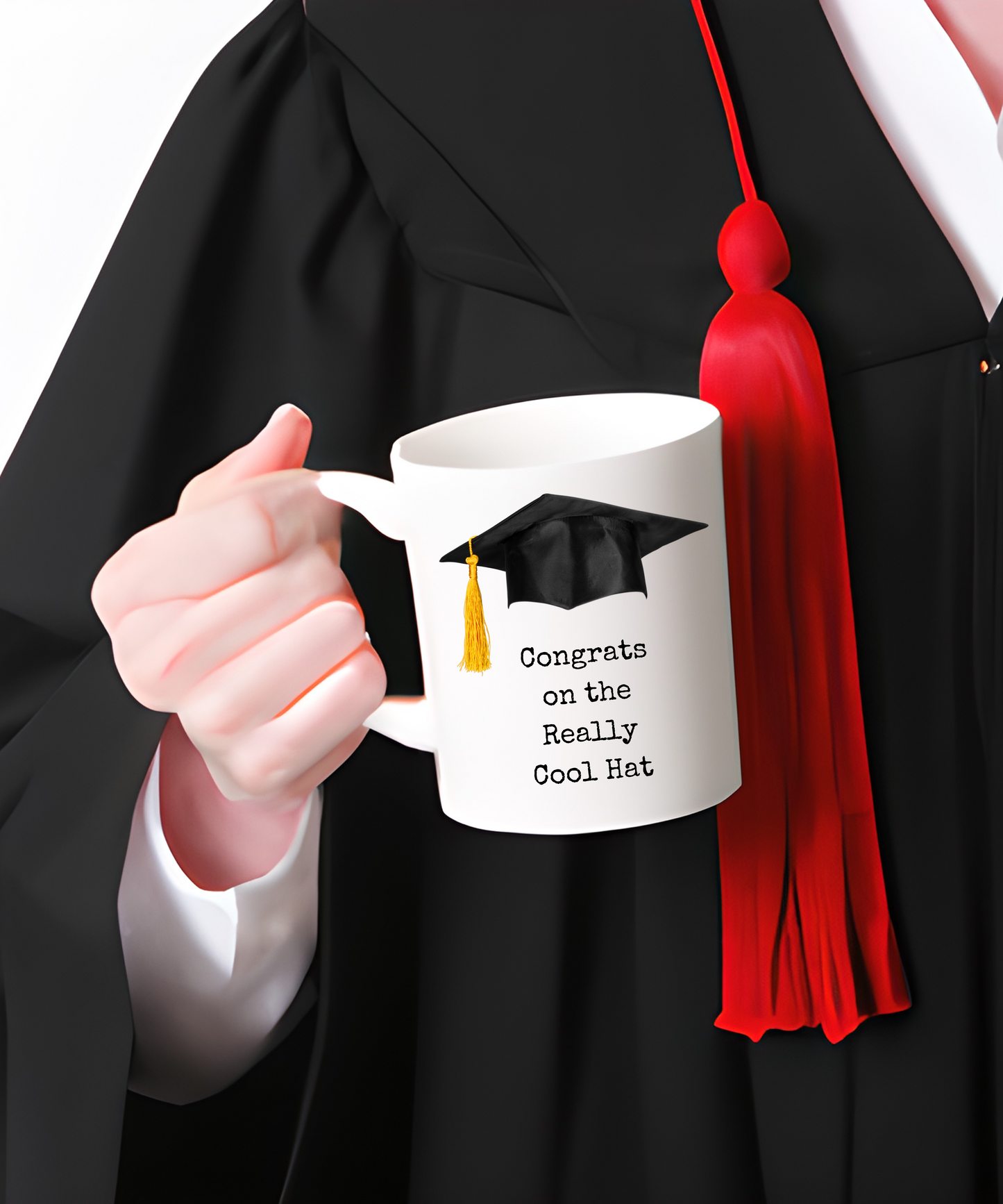 Cool Hat Graduation Ceramic Mug, 11oz