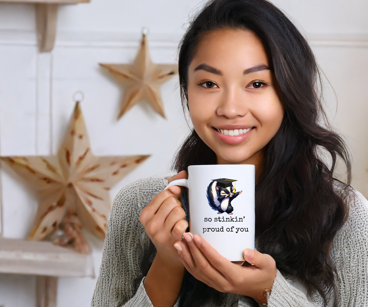 Graduation So Stinkin' Proud of you Ceramic Mug, 11oz